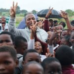 School Visit at Lambothi Secondary School and Macambini Primary School