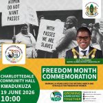 Join Us As We Commemorate Freedom Month